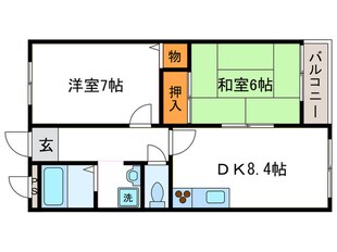 スラージュマンⅠの物件間取画像